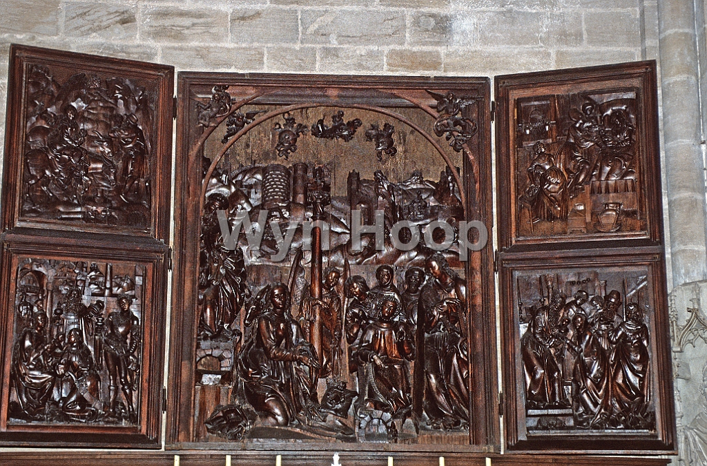 Main Bamberg Dom Altar Veit Stoss.jpg - Der Veit Stoß-Altar im Bamberger Dom